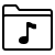 icons8 music folder 50